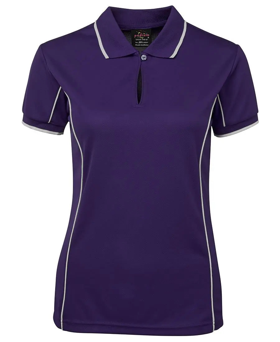 JB'S Wear Women’s Piping Work Polo 7LPI Metro Workwear